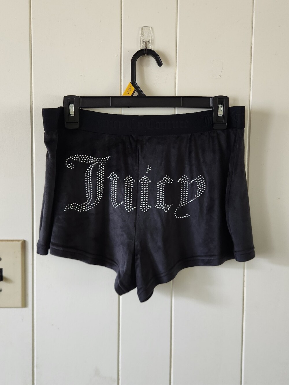 Juicy Couture Black Sleep Shorts Size L
